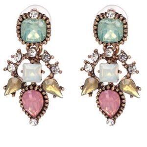 retro crystal earrings H19